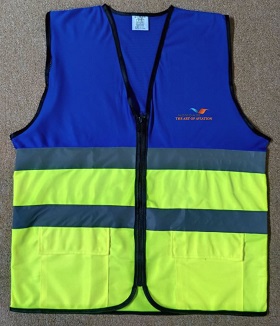 Exclusive Collection Novoair Department Contrast Semi Net Apron Two Pockets 02 Designs APR027