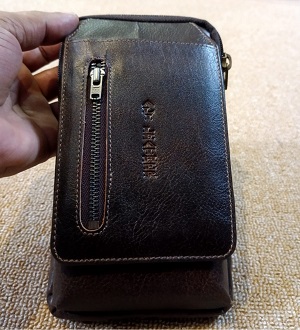 Fashion Genuine Leather Waist Bag Versatile Utility Waist Pack Ideal for Outdoor Activities And Travel WBAGM04