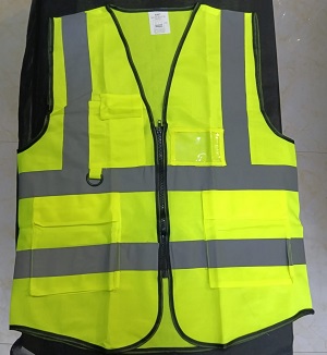 Reflects light 100% Polyester Official Five pockets Apron APR004