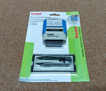 Manufacturing & Expire Date mention Seal/Stamp Trodat printy 4911 Typo