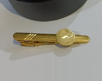Exclusive Collection Biman Logo Brass (পিতল) Tie Clip CT023