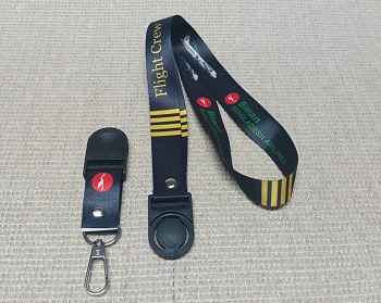Flight Crew ID card hanging ribbon FSR002