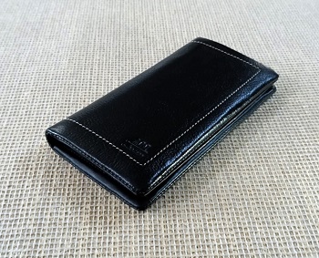 Fashionable 100% Genuine Leather Long Wallet LW0096