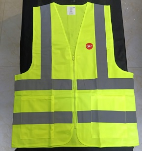 Reflects light 100% Polyester Official Two pockets Apron APR002