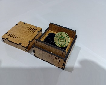 Exclusive Collection Bangladesh Bank 100% Brass (পিতল) Coat Pin CPIN009