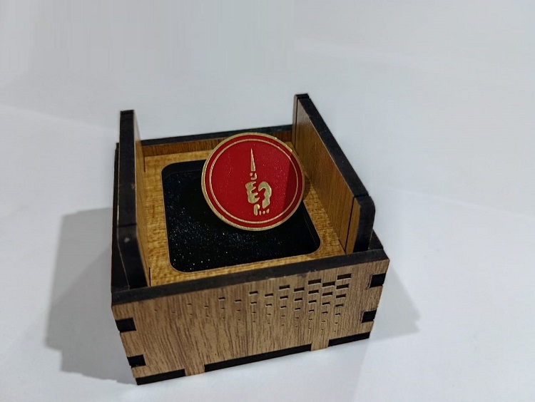 Exclusive Collection Freedom Fighter 100% Brass (পিতল) Coat Pin CPIN012