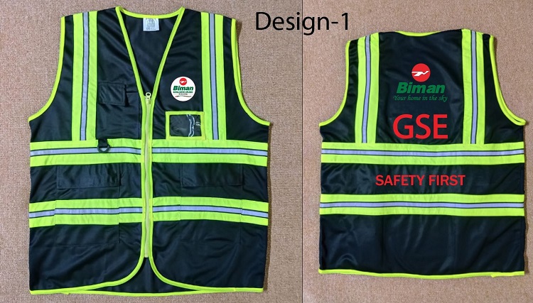 Exclusive Collection GSE Department Black Official Apron Polyester Four Pockets 04 Designs APR020