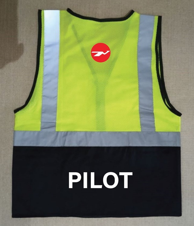 Exclusive Collection Pilot Reflects light Official Two chain pockets Apron APR066