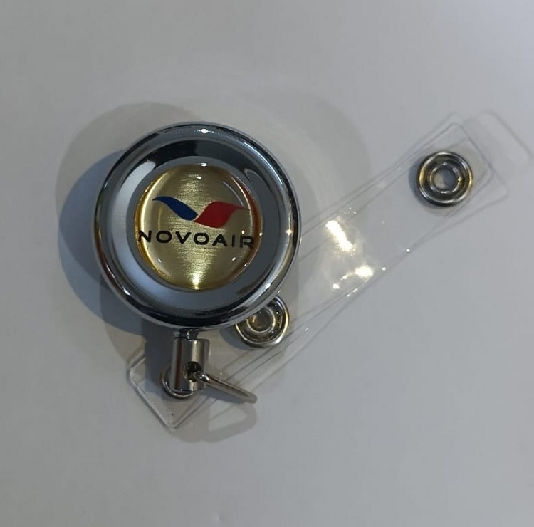 Best quality NOVO AIR ID Card Holder steel metal with One ID card box free YOY017
