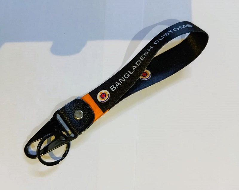CUSTOMS Unique design Best quality Ribbon keyring for Car / Bike / Office KR0010