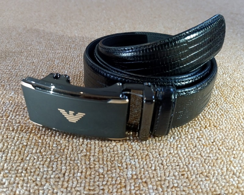 Crocodile Auto Gear Adjusted 100% Genuine Leather Belt For Men BELT009