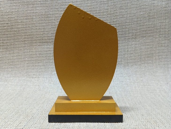 Wooden Crest/Award Trophy with customize print CAW029