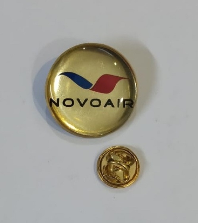 NOVOAIR Coat pin in Brass (পিতল) and lamination with Box NACT001