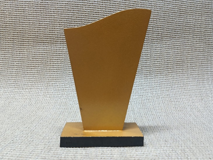 Wooden Crest/Award Trophy with customize print CAW002