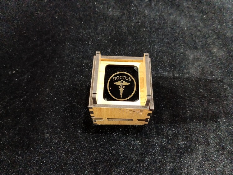 Doctor 100% Brass (পিতল) Coat Pin CPIN18