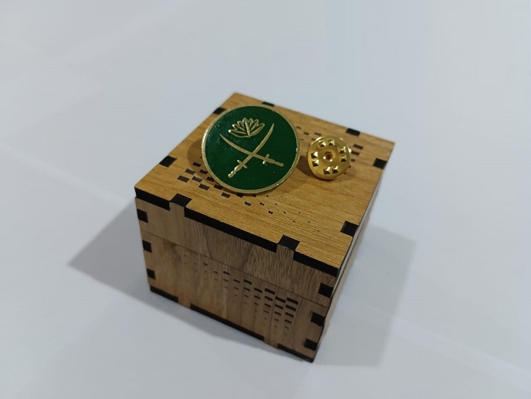 Exclusive Collection Bangladesh Army 100% Brass (পিতল) Coat Pin CPIN010