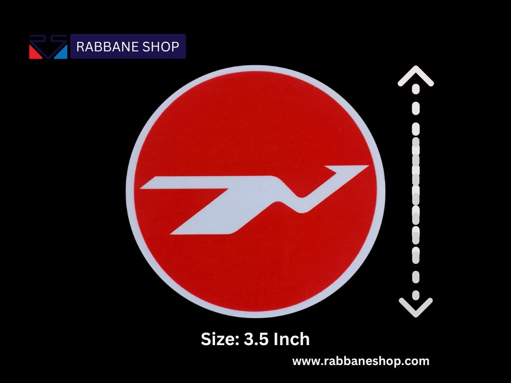 100% Waterproof Biman Logo Sticker MOQ 2 PCS STK002