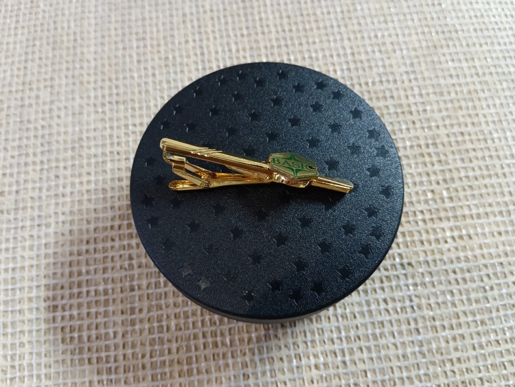 Exclusive Collection Basic Bank Limited Brass (পিতল) Tie Clip TC010