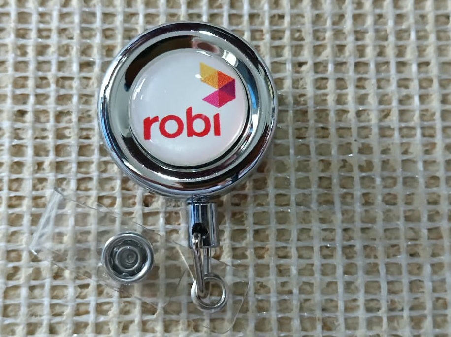 Best quality ROBI ID Card Holder steel metal with One ID card box free YOY026
