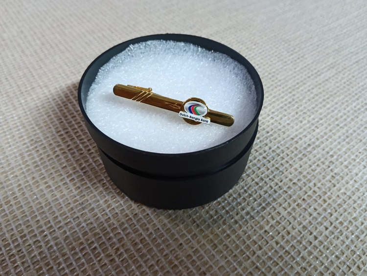 Exclusive Collection Dutch Bangla Bank LTD Brass (পিতল) Tie Clip TC005