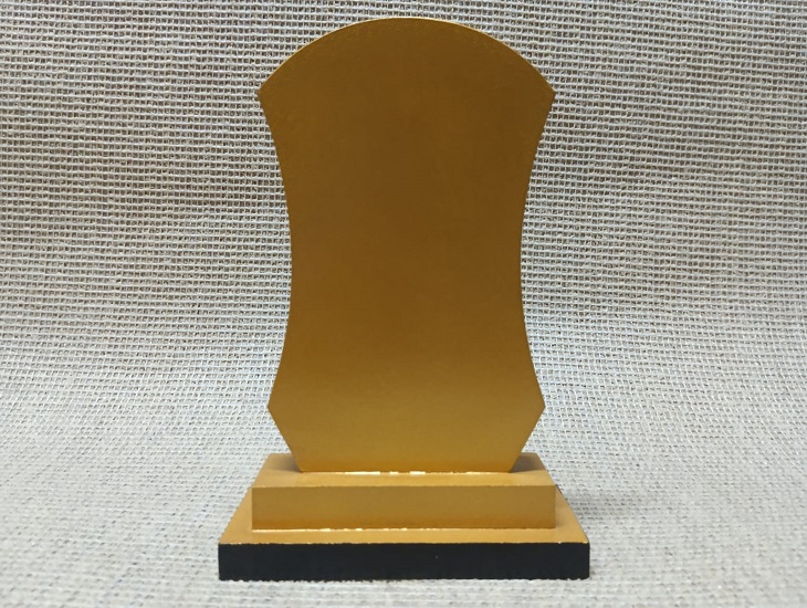 Wooden Crest/Award Trophy with customize print CAW027