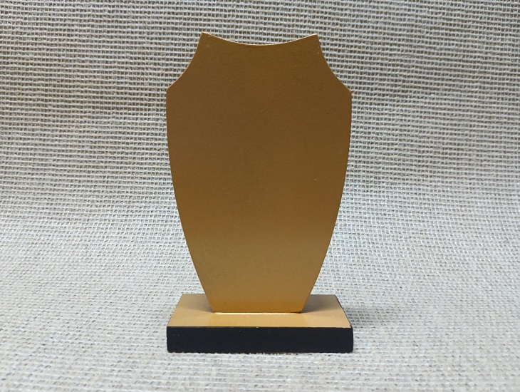 Wooden Crest/Award Trophy with customize print CAW010