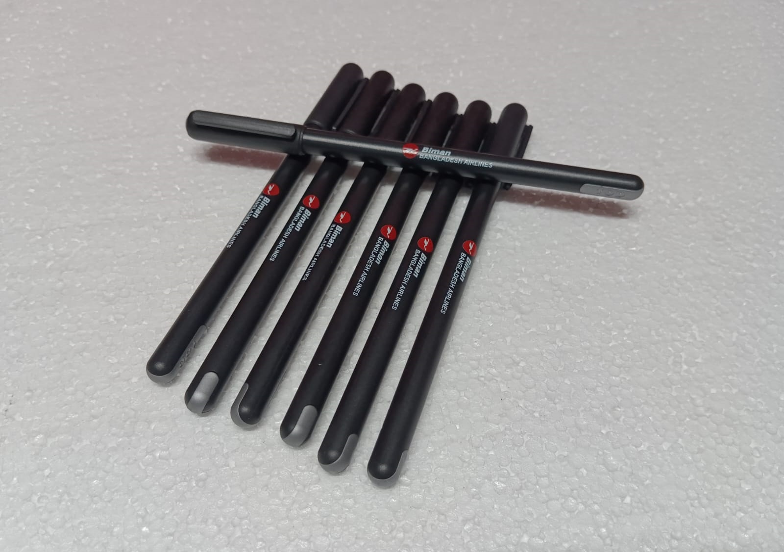 Retractable Ball Pen Black Ink Package of 07 Pcs BPEN005