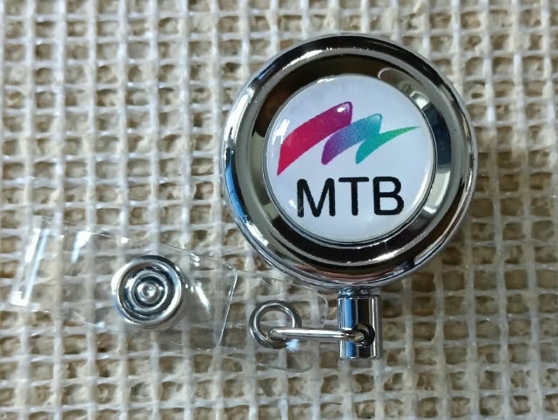Best quality Mutual Trust Bank (MTB) ID Card Holder steel metal with One ID card box free YOY037