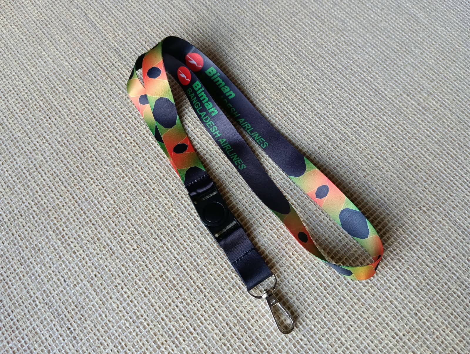 Biman ID card hanging ribbon BMN026