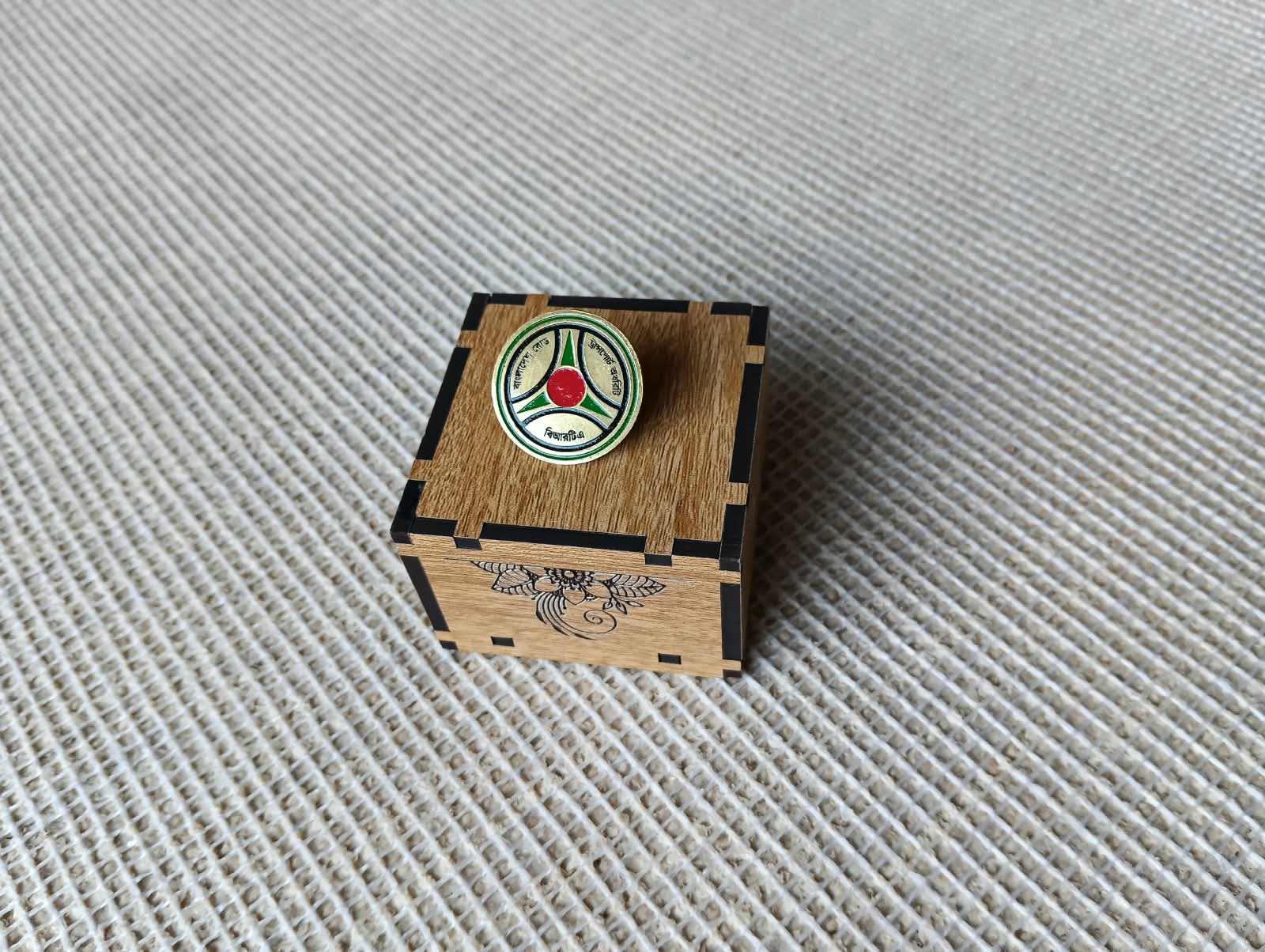 Bangladesh Road Transport Authority (BRTA) 100% Brass (পিতল) Coat Pin CPIN24