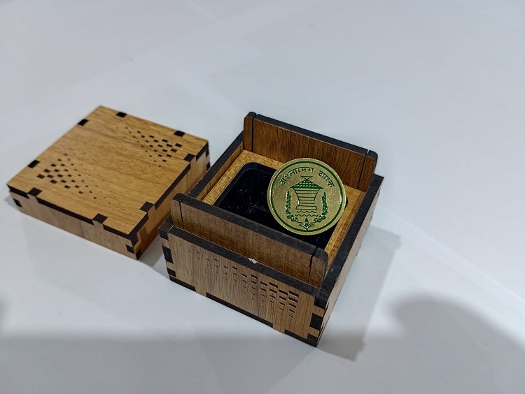 Exclusive Collection Bangladesh Bank 100% Brass (পিতল) Coat Pin CPIN009