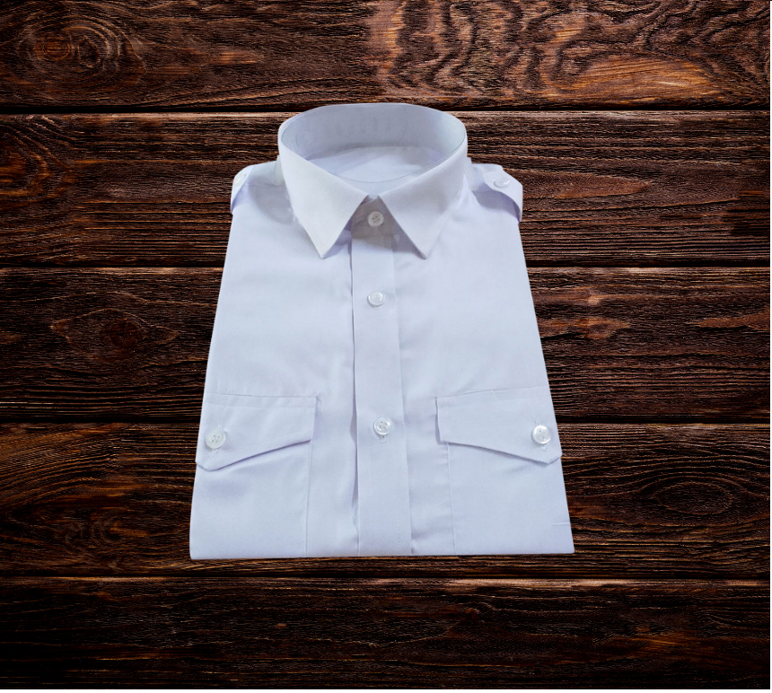 Uniform Shirt for Men Long Sleeve Japanese Toray