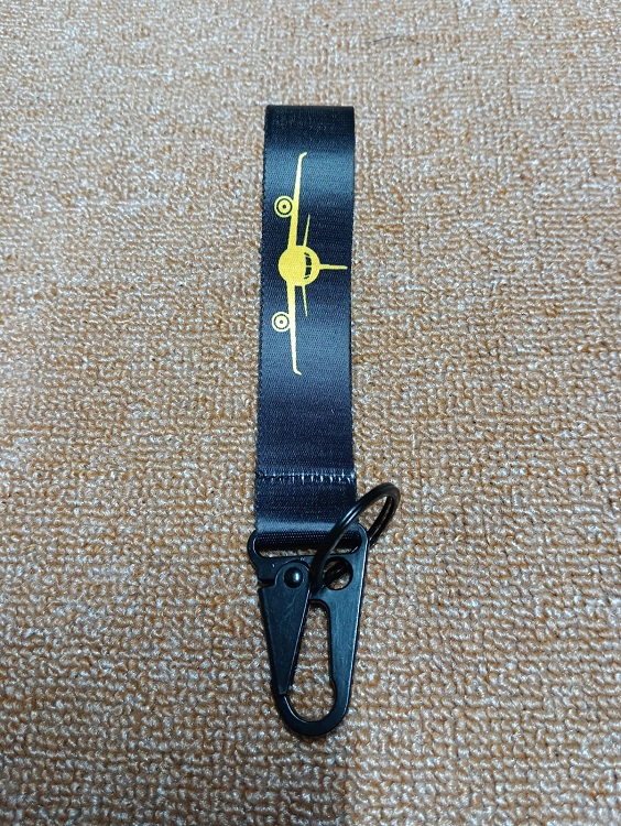 CABIN CREW Unique design Best quality Ribbon keyring for Car / Bike / Office KR025