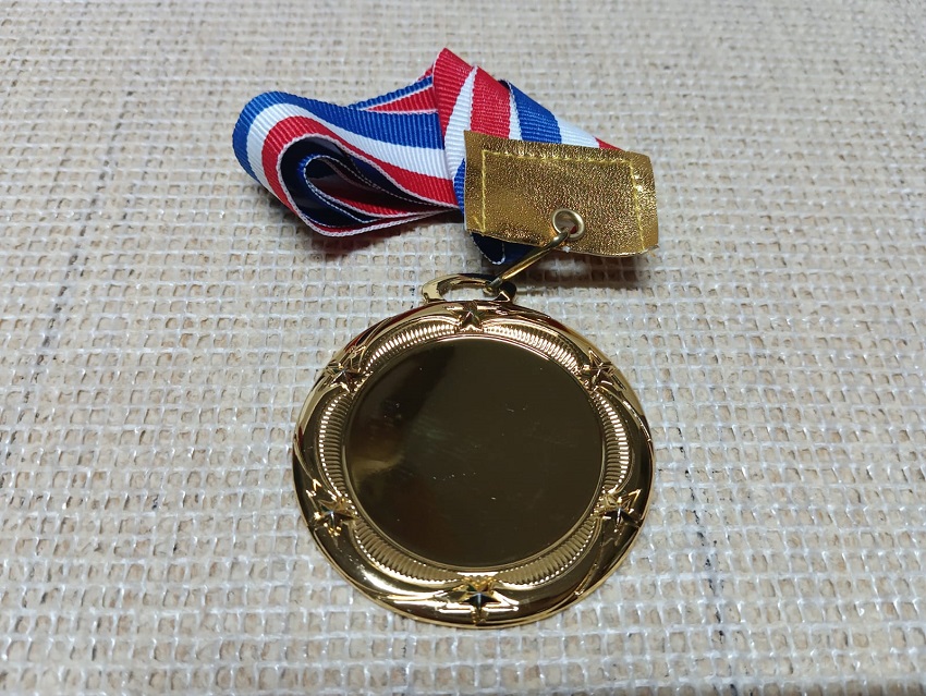 Bronze Metal Medal with customize print MED003