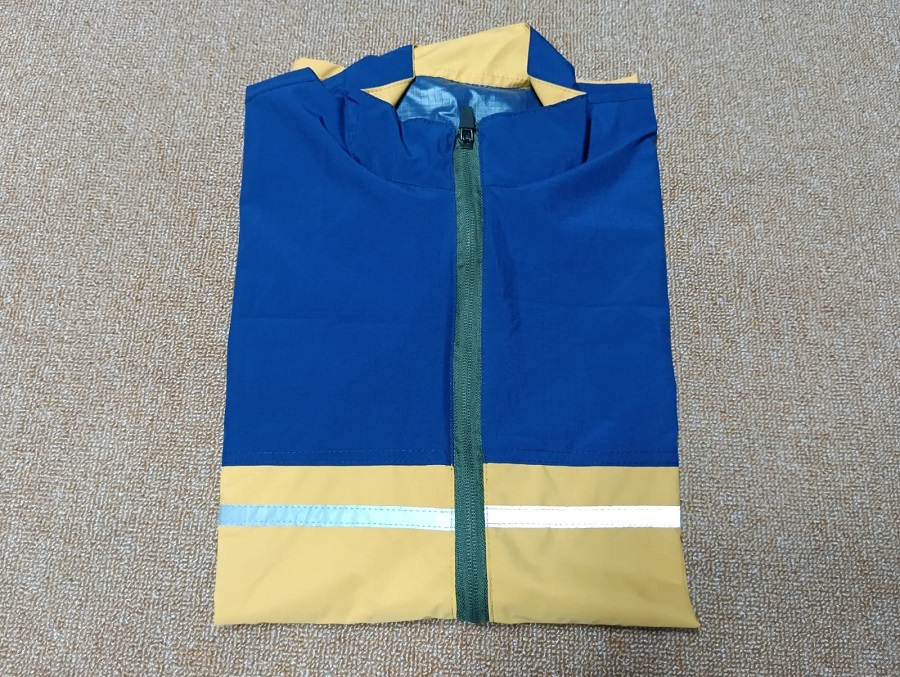 Water Resistant Safety Clothing high Visibility Reflective Men's Cycling / Motor Cycling Jacket, Windbreaker Jacket Protective Safety Workwear WB0030