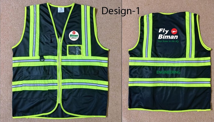 Exclusive Collection Engineering Department Black Official Apron Polyester Four Pockets 03 Designs APR012