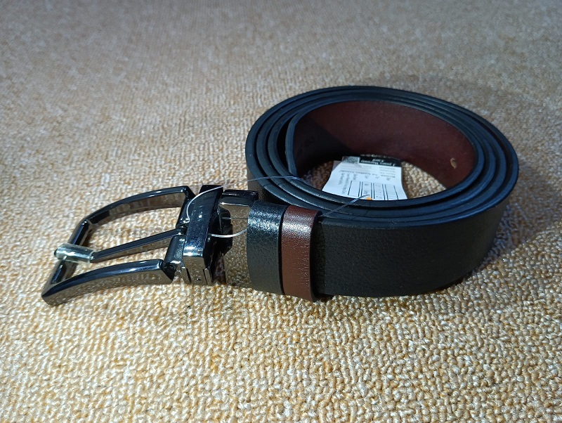 Men’s pin box belt 100% Genuine Leather BELT012