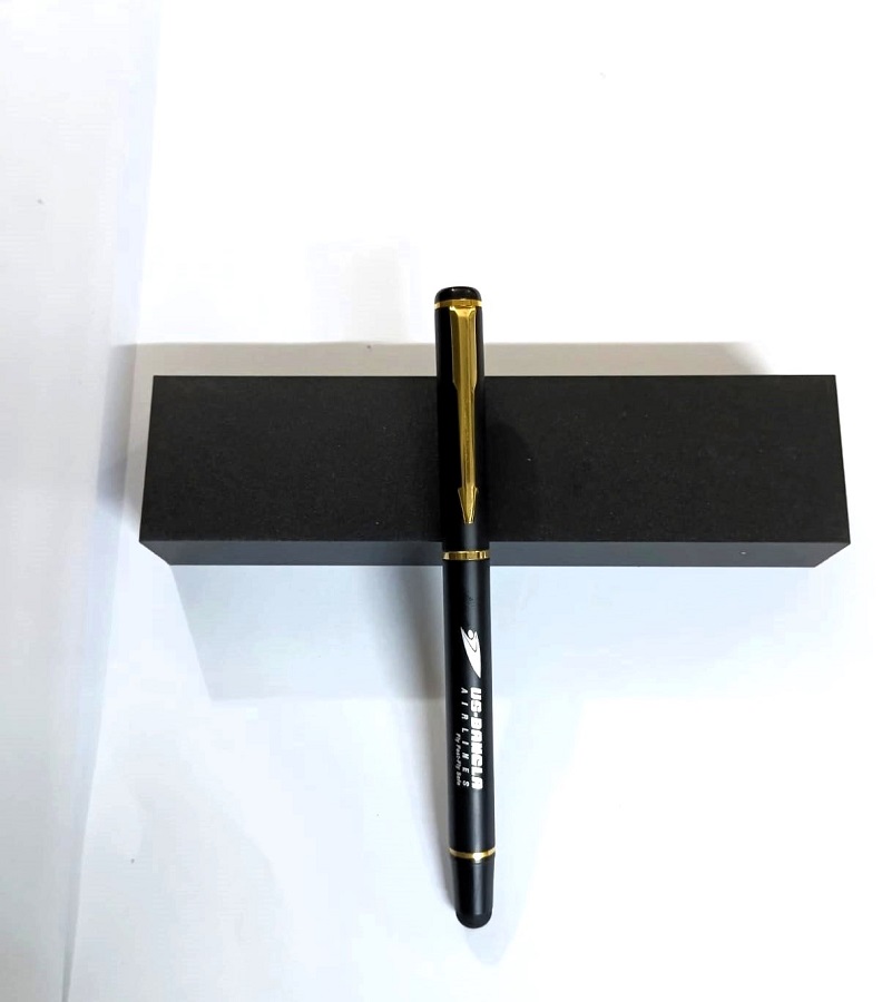 High-quality Metal Pen Premium Business Pen Comfort Grip Smooth Writing Ideal for Office Home Use Signature Pen with Stylus Attached HQPEN001