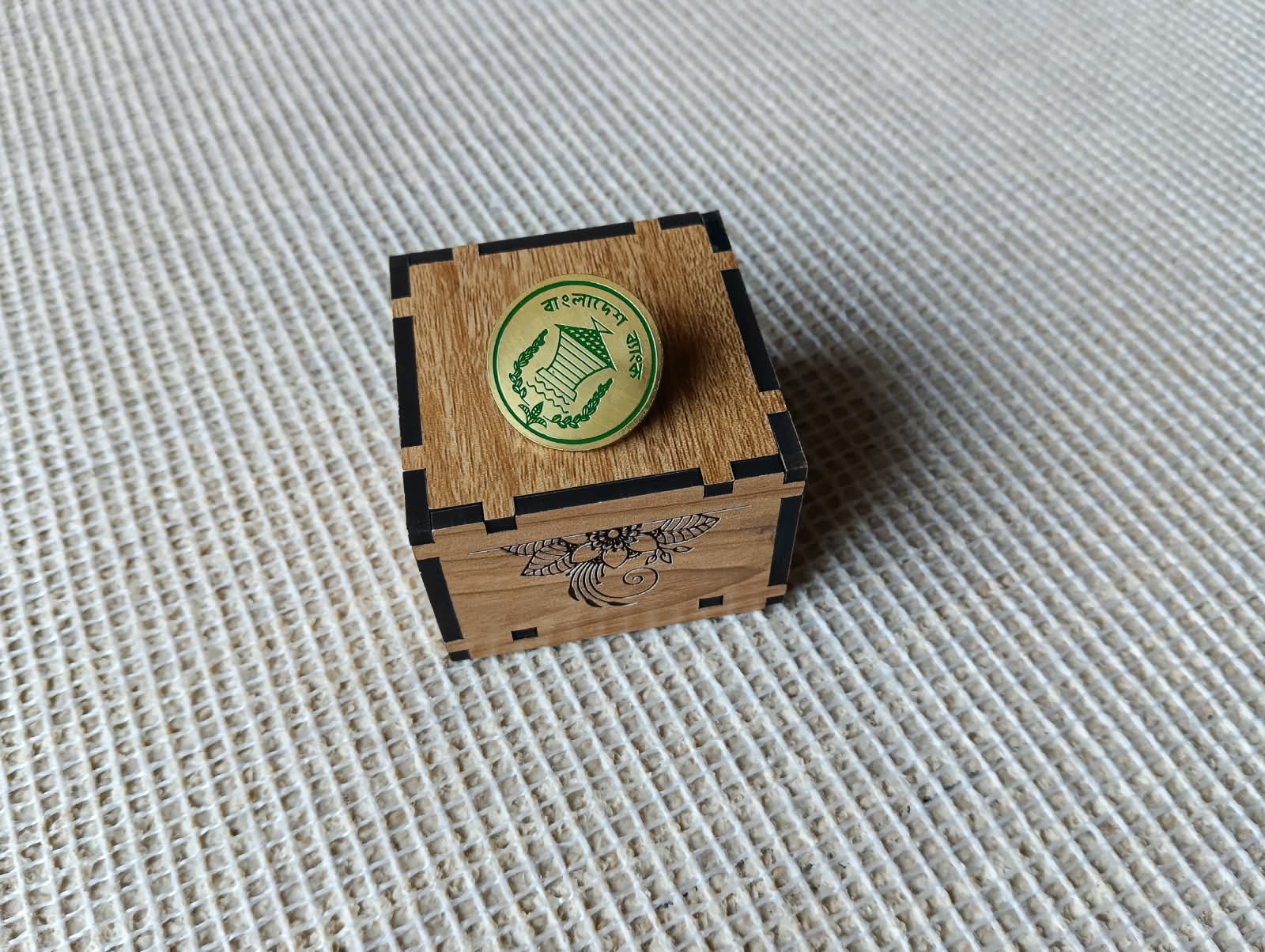 Exclusive Collection Bangladesh Bank 100% Brass (পিতল) Coat Pin CPIN009