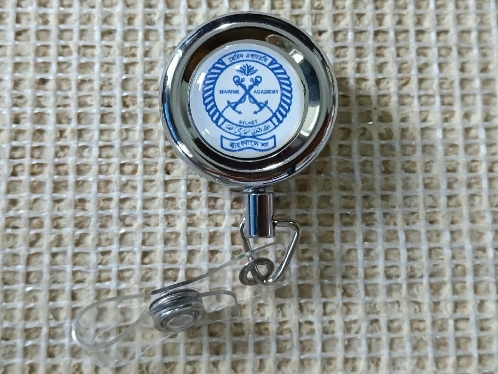 Best quality Marine Academy ID Card Holder steel metal with One ID card box free YOY035