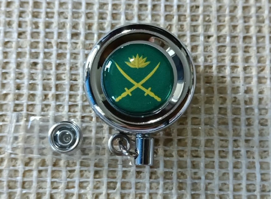 Best quality Bangladesh ARMY ID Card Holder steel metal with One ID card box free YOY032