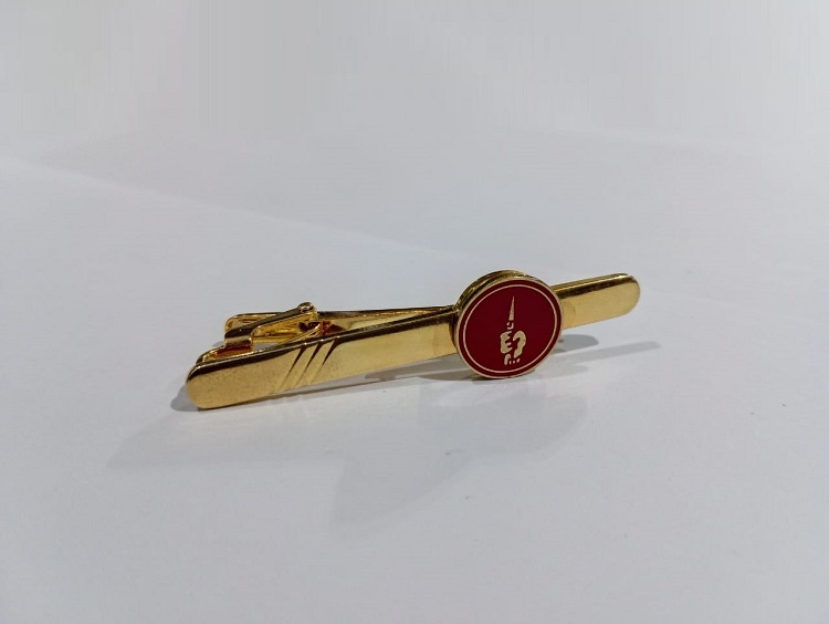 Exclusive Collection Freedom Fighter Logo Brass (পিতল) Tie Clip CT015