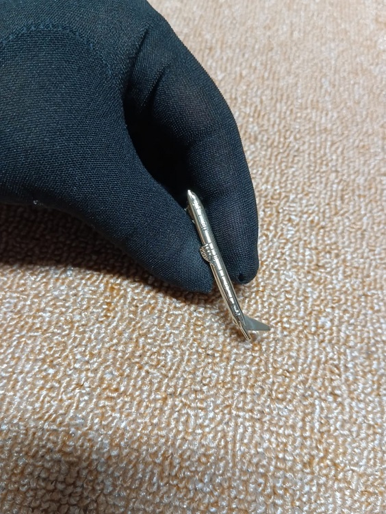 Tie Clip in Golden color Better Quality Metal with box BCT001