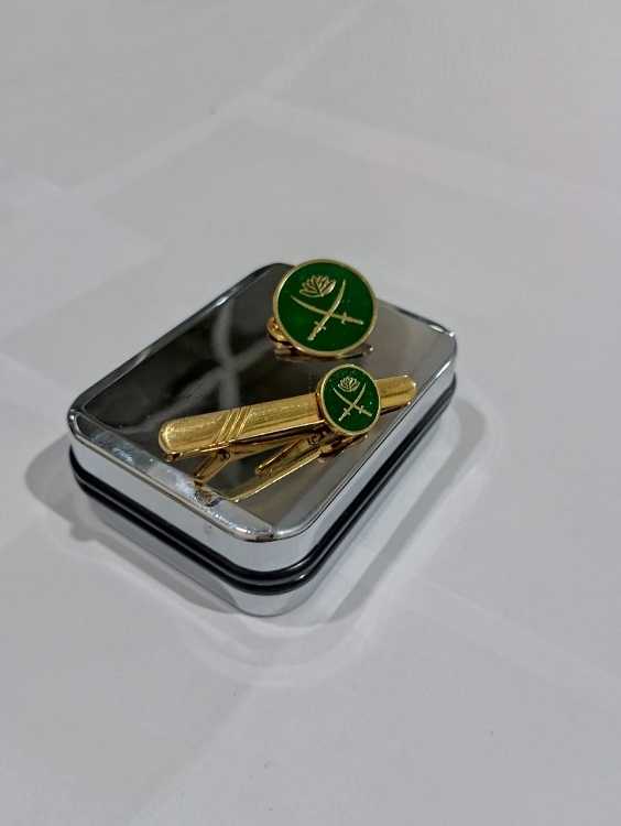 Exclusive Collection Bangladesh Army 100% Brass (পিতল) Tie Clip and Coat pin set EBM011