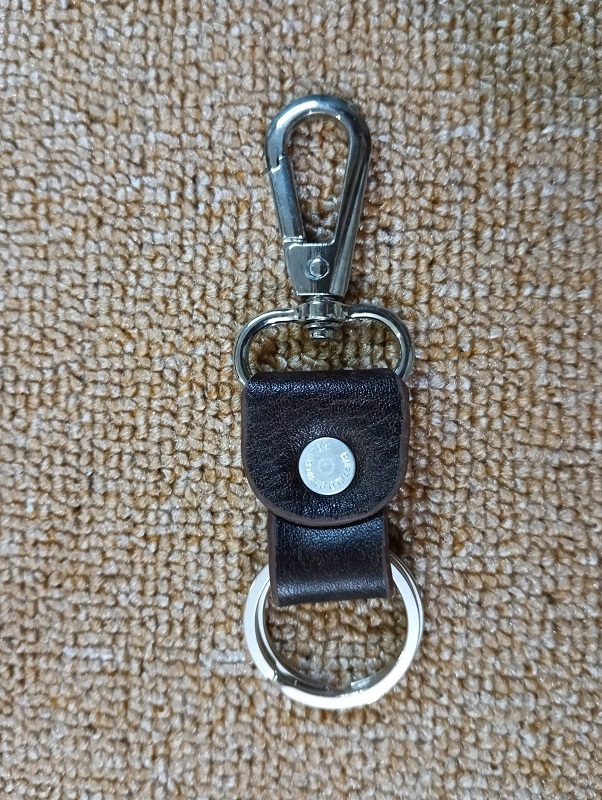 Unique design 100% Genuine Leather keyring KR0015