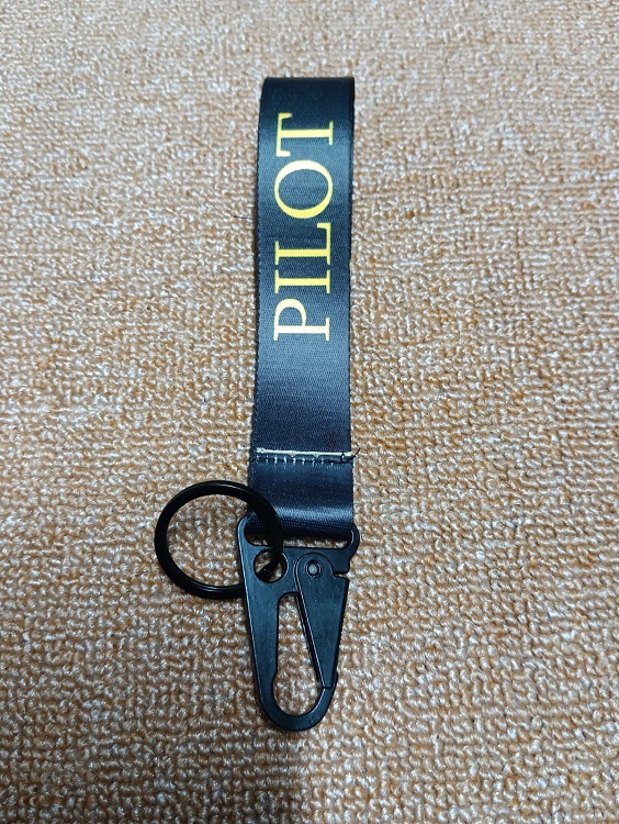 PILOT Unique design Best quality Ribbon keyring for Car / Bike / Office KR032