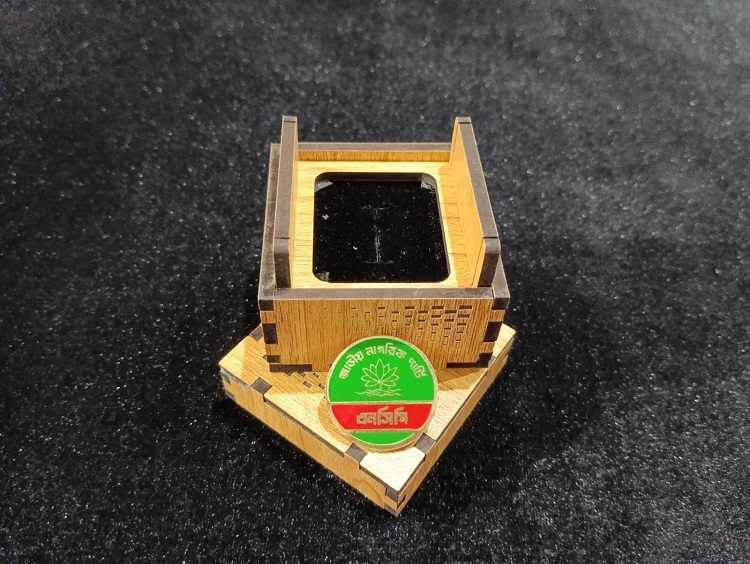 National Citizen Party (NCP) 100% Brass (পিতল) Coat Pin CPIN17