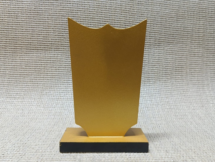 Wooden Crest/Award Trophy with customize print CAW012