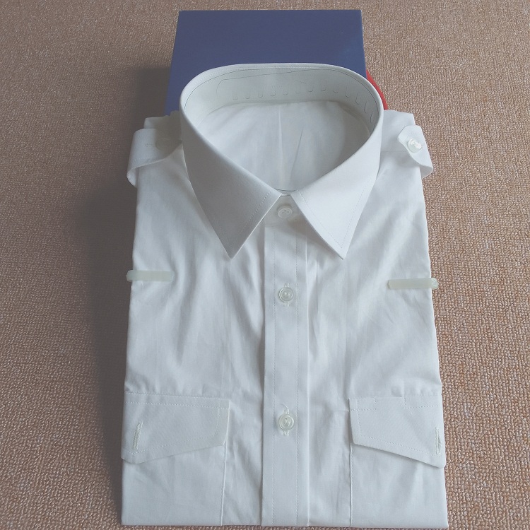Uniform Shirt for Men Long Sleeve Mix Cotton