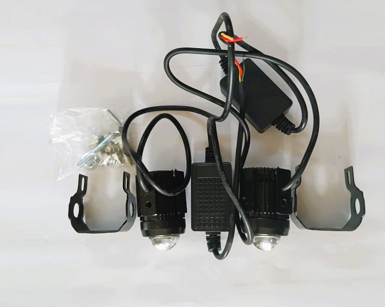Mini Driving Light Led Hi Low Color White & Yellow FOG012